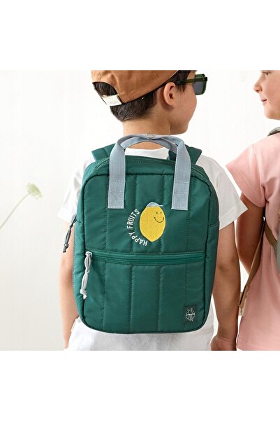 NO BRAND Lassig Rucsac mini pătrat Little Gang Lemon verde închis 12030495005