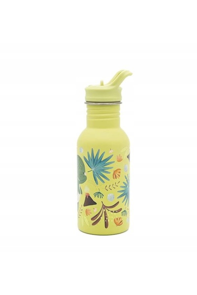 NO BRAND SASSI: Bidon de apă din oțel 500 ml Dinozaur SB1112