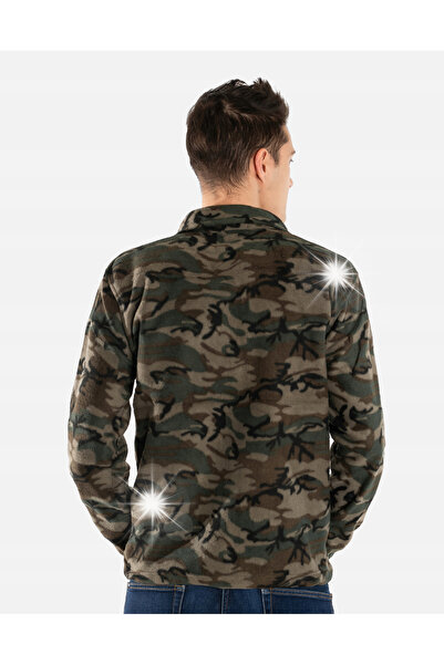 NO BRAND Hanorac călduros din fleece pentru bărbați Polar Moro 4653-01 3XL