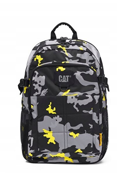 Caterpillar Rucsac CAT Barry Negru cu imprimeu termic