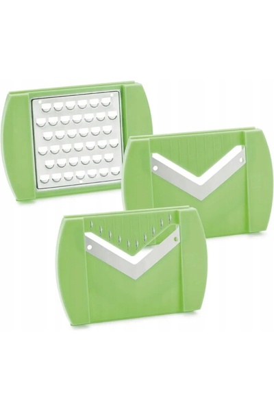NO BRAND Nicer Dicer - Inserții pentru cuțite Speed Light, set de 3 bucăți
