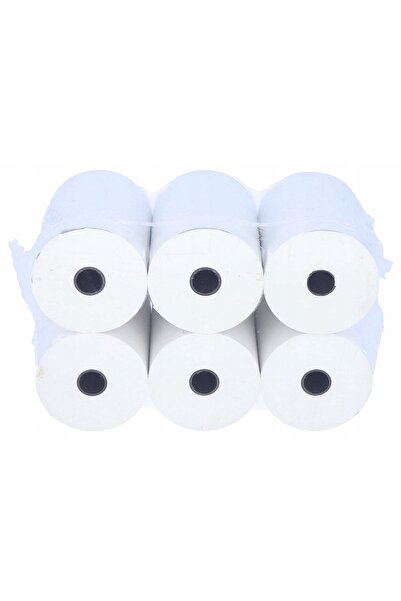 NO BRAND Rolă de hârtie termică 80mm x 50m pentru imprimantă de bonuri de cas...