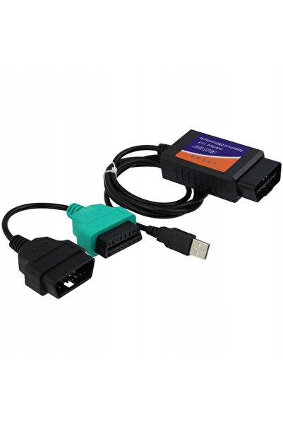 NO BRAND INTERFAȚĂ OBD2 A1 MultiEcuScan FIAT + ELM327 USB