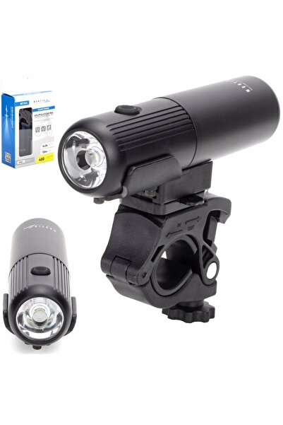 MONTIS Lumină de bicicletă FAȚĂ MT111 LED pentru ghidon, puternică și străluc...