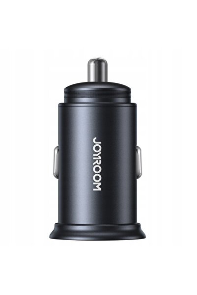Joyroom Mini încărcător auto 60 W USB-A QC3.0 USB-C PD, negru