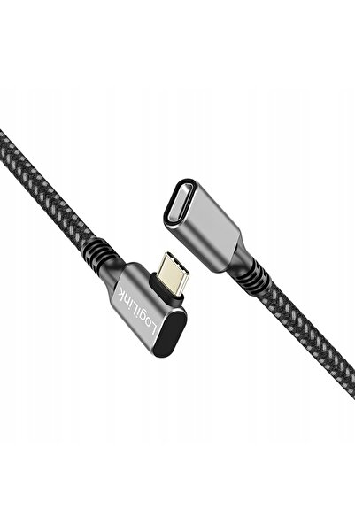 LogiLink Cablu USB3.2 Gen1 TypeC la USB-C/F, PD, 2m