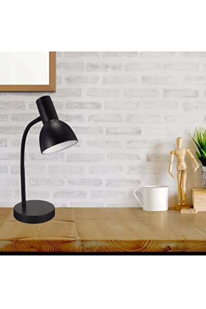 NO BRAND Lampă de birou STRUHM SANTIAGO E27 230V negru 04628