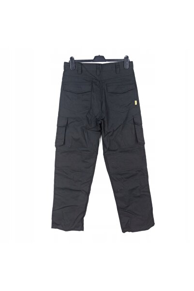 NO BRAND PANTALONI DE MUNCĂ PENTRU BĂRBAȚI TROJAN, NEGRI, DE TIP CARACOL 30/31