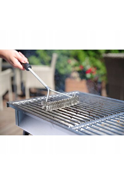 HENDI Perie de sârmă pentru grătar BBQ, din oțel inoxidabil, în formă de Y, 5...