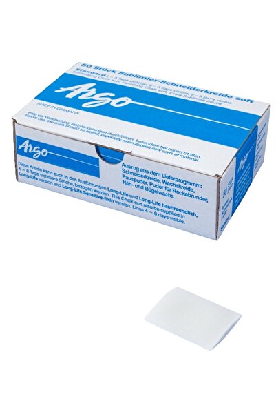 NO BRAND Cretă pentru marcare textilă, albă evanescentă, pentru imprimare pe ...