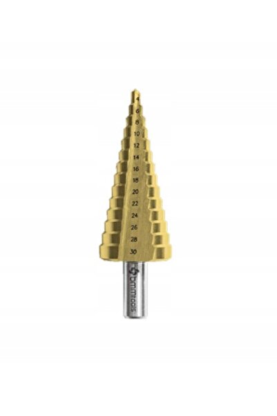 NO BRAND Burghiu în trepte HSS TiN 4-30 mm (14 trepte) BMM TOOLS |   DIN 1412C