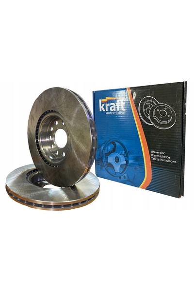 NO BRAND plăcuțe + discuri de frână față Kraft pentru FORD FIESTA VII 7 MK7