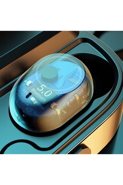 LTC Căști intraauriculare fără fir BLUETOOTH 5.0 YD03 cu comandă tactilă și s...