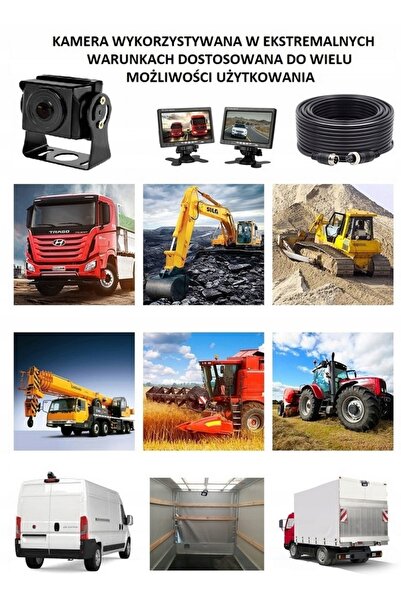 NO BRAND Monitor înregistrator cu 2 camere COFANIA AHD FULL HD 1920x1080P, mo...