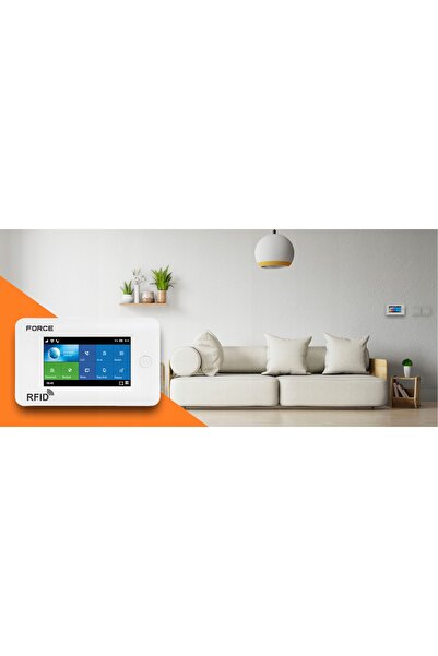 NO BRAND Alarmă wireless GS-106 GSM WiFi cu aplicație TUYA, sirenă, telecomenzi