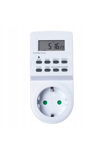 NO BRAND Temporizator digital Schuko