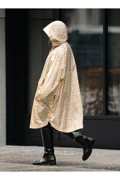 NO BRAND Haină de ploaie Reisenthel Mini Maxi Raincoat - leo vanilla