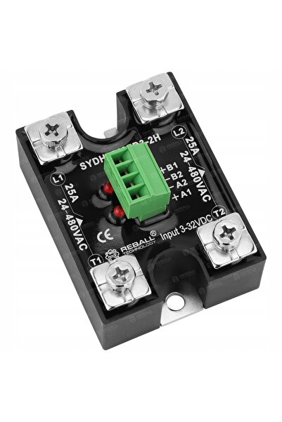 NO BRAND REBALLTECH SYDH2548ZD3-2H 25A DC-AC monofazat SSR releu cu două canale