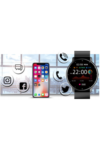 Skmei Ceas de damă / MK-Tech / SMARTWATCH / pedometru / monitor ritm cardiac