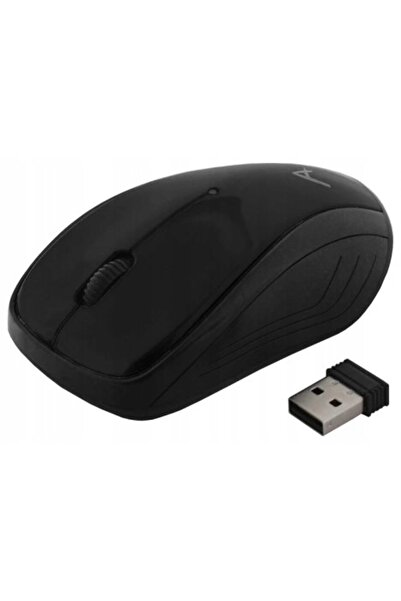 NO BRAND Mouse optic fără fir USB, negru, 2400 dpi