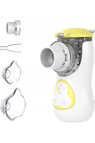NO BRAND FEELIFE NEBULIZATOR PORTABIL INHALATOR PENTRU COPII ALB TIP ABUR