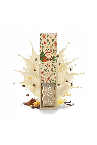 NO BRAND Cutie cadou de Crăciun + Sticlă Wave 500ml în CUTIE DE LEMN - Concurs