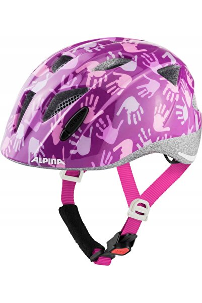 Alpina Ximo Berry Hands Gloss Cască de bicicletă - 47-51