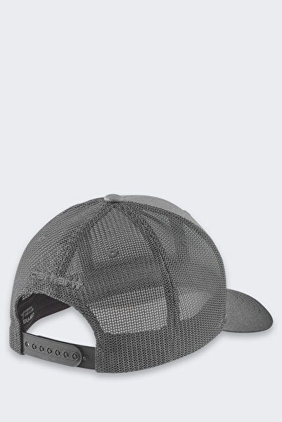 Carhartt Șapcă cu cozoroc Rugged Flex Twill Mesh-Back Patch Cap, gri