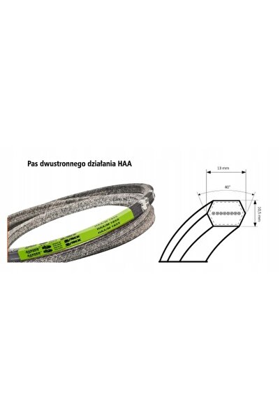 NO BRAND Curea de tractor cu cleme HAA/G 112LI 2900mm