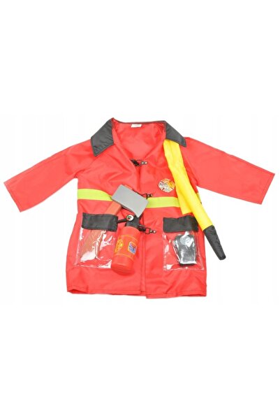 DK Salopetă de pompier cu accesorii Costum de micuț pompier