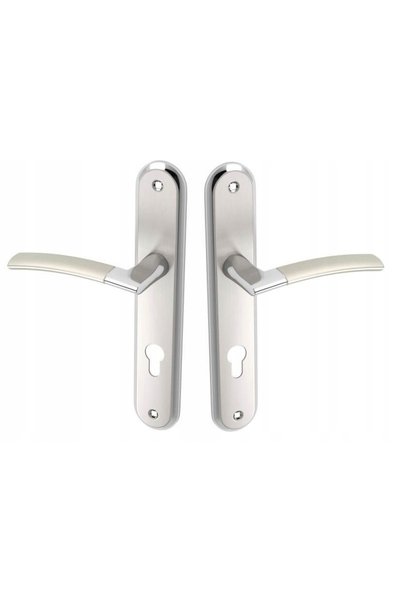 NO BRAND Mâner Kuchinox LUXOR crom/satinat, inserție de 72mm