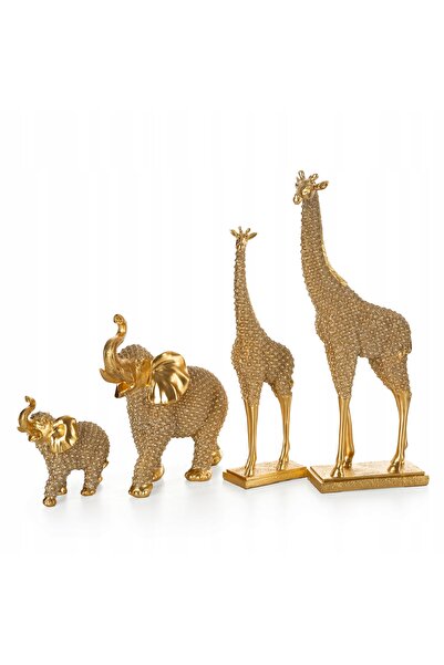 NO BRAND Figurină decorativă SENTI (04) 20 X 9 X 41 CM Auriu