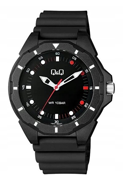 NO BRAND Ceas sport pentru tineret, negru, rezistent la apă 50M, Q&Q V30A-004...