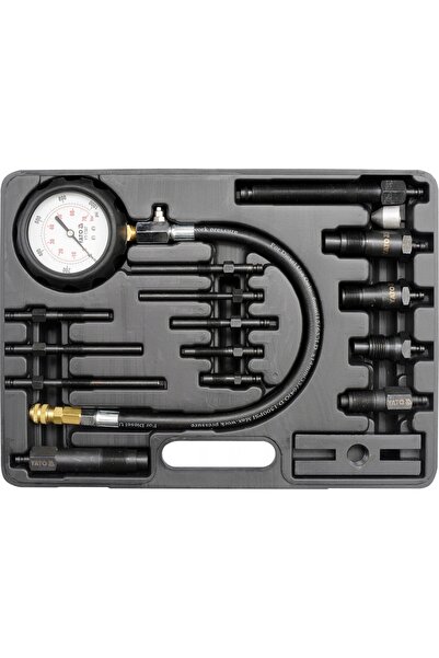 yato Set manometre presiune compresie motor diesel 16 piese