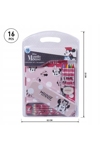 Cerda Rechizite școlare Minnie Mouse Caiete Creioane Penar Radieră Vopsea tem...