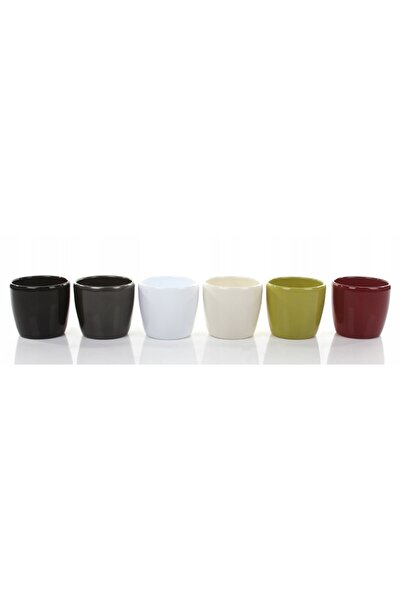NO BRAND Ghiveci alb Venus 19/21 cm Hydro 15/19 CERAMIC
