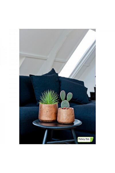 NO BRAND Ghiveci negru mat natural PATT 13/11 cm