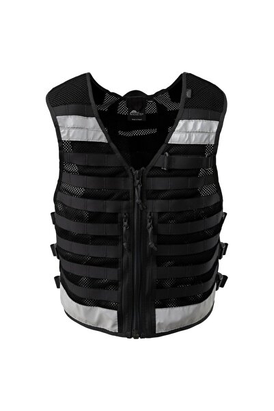 NO BRAND Vestă reflectorizantă tactică de salvare Helikon SAR - Negru L-2XL