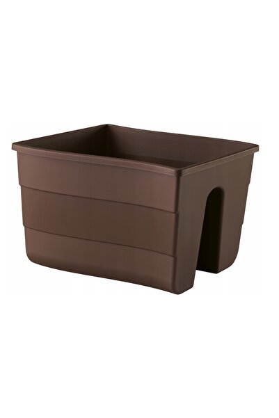 Form Plastic 4 x Ghiveci balustradă FALA 30x29 h20 - Bronz