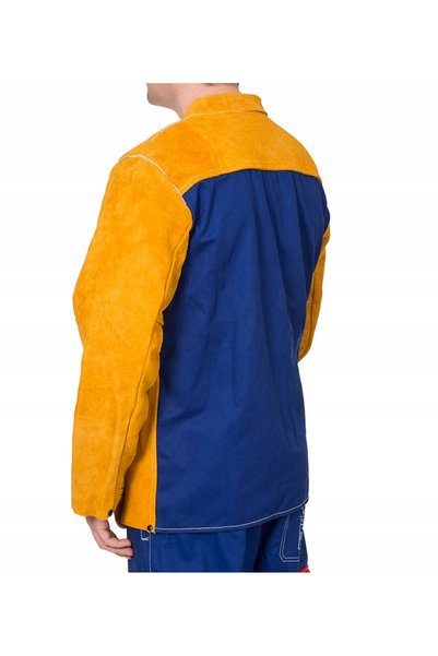NO BRAND Jachetă de sudor Maro Auriu WELDAS 44-2530/P L