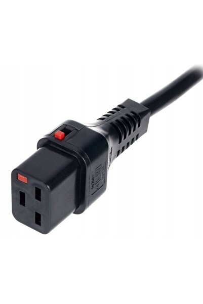 NO BRAND Cablu de alimentare pentru server UPS C19 cu blocare IEC Lock, 2 m, ...