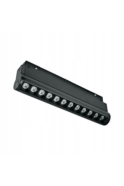 NO BRAND Spot pe șină magnetic liniar reglabil 12W negru M-LINE