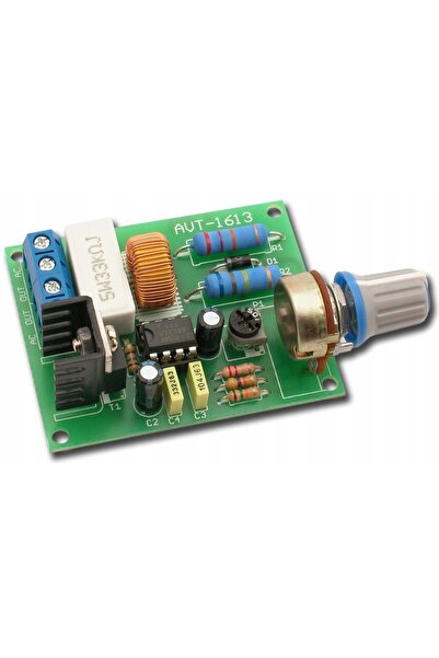 NO BRAND Controler de viteză ventilator DIY 230V AVT1613 B