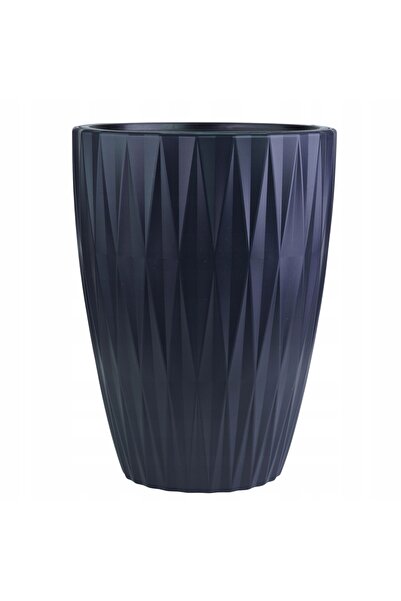 DIKEL Jardinieră rotundă de 30cm + Inserție Jardinieră înaltă cu inserție
