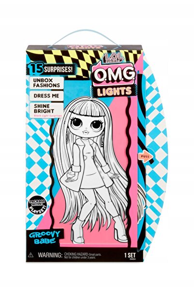 NO BRAND LOL OMG LIGHTS PĂPUȘĂ LUMINOASĂ GROOVY BABE 565154