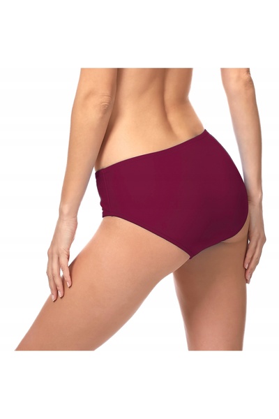 NO BRAND Merry Style Slip de costum de baie pentru bikini MS-ET Bordo 38