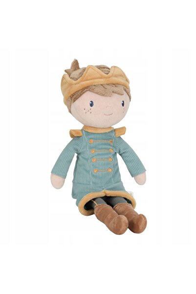 NO BRAND Prințul Jim Păpușă moale Prinț băiat coroană de rege 35 cm Little Dutch