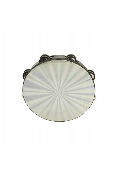 NO BRAND Tamburino 10 " argintiu BK lemn