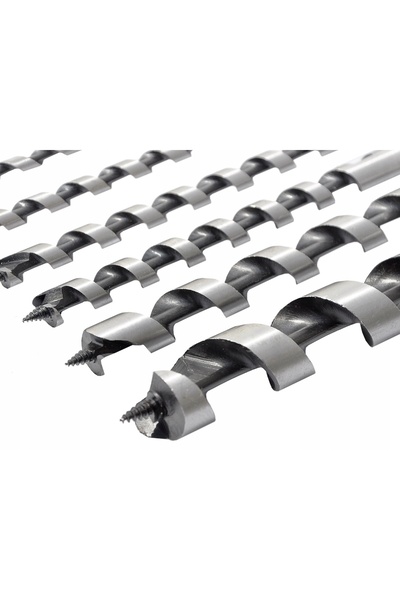 NO BRAND Set de burghie pentru lemn 230mm 6 bucăți 6-25mm