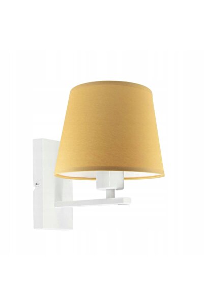 NO BRAND Aplică de perete cu abajur galben, LED E27, modernă și elegantă